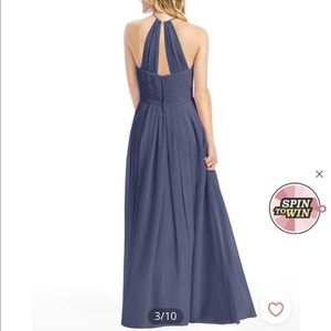 NEVER WORN STORMY BLUE GINGER AZAZIE BRIDESMAID